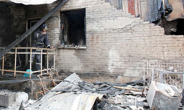 Fire kills 6 in Ukraine psychiatric hospital