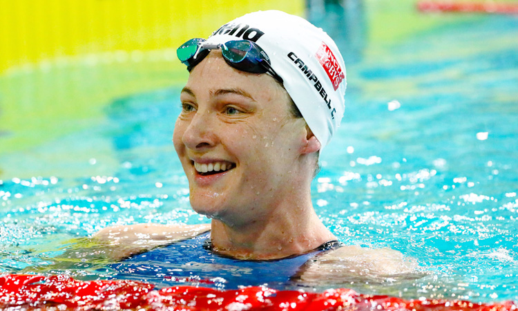 Cate Campbell eyes world title after super-fast 100m