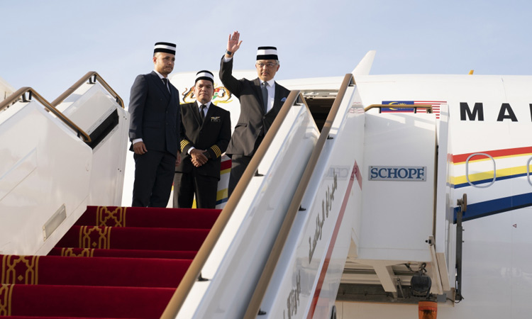 Malaysian king leaves UAE after two-day state visit