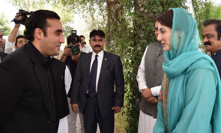 Maryam, Bilawal discuss strategy against Imran Khan government 