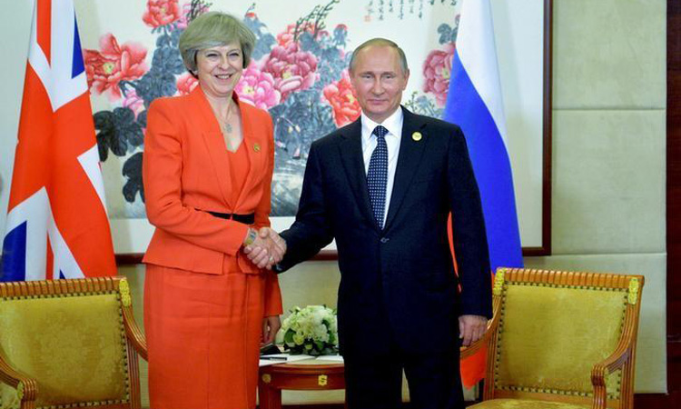 British PM May could meet Russia's Putin at G20: The Times