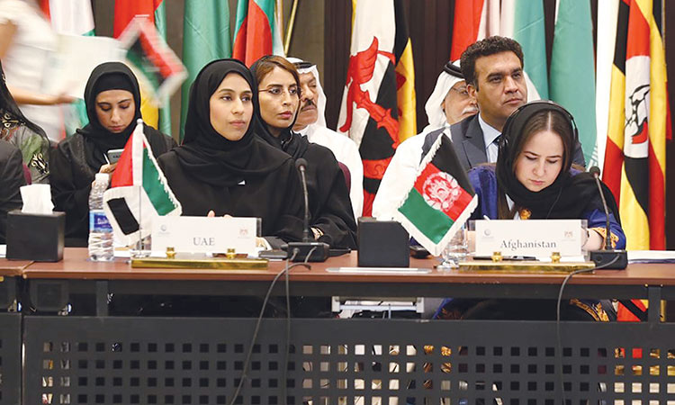 Minister highlights UAE women’s strides in Cairo