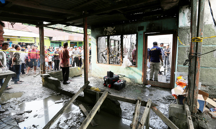 Two suspects in deadly Indonesian lighter factory fire probe