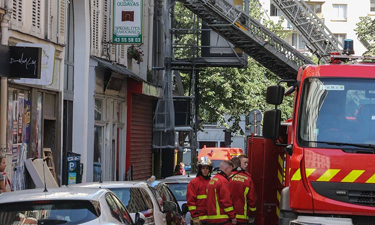 Three dead in central Paris building fire