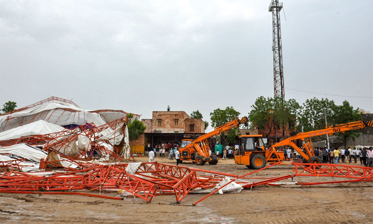  At least 14 dead, 50 injured after large tent collapses in India