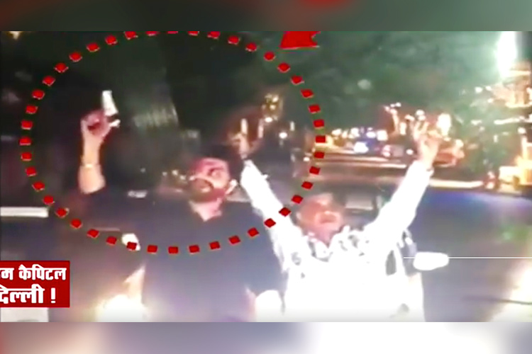 Video of Delhi men brandishing, firing guns goes viral