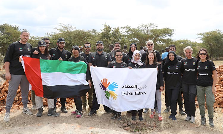 13 UAE volunteers spend  a week in Malawi village