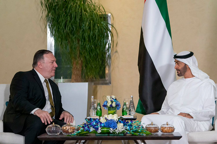 Sheikh Mohamed Bin Zayed, Pompeo discuss counter terror measures 