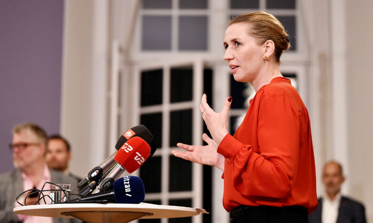 Denmark’s Social Democrat leader forms new leftist govt