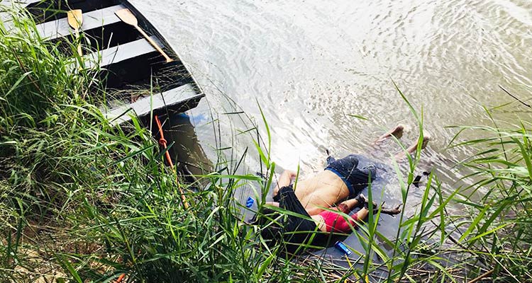 Images of drowned Salvadoran migrant and 2-year-old child stir outrage