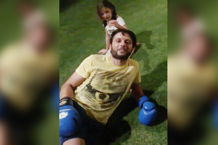 Video: Here is how Pakistani cricket all-rounder Shahid Afridi greeted his fan on Eid