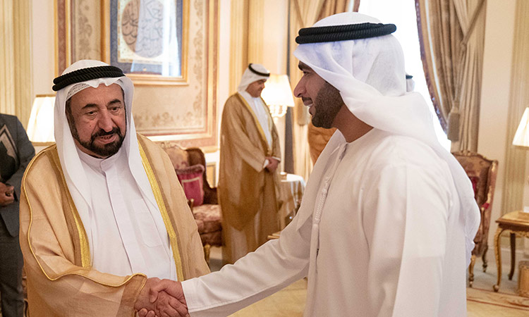 Sheikh Sultan receives more Eid Al Fitr well-wishers