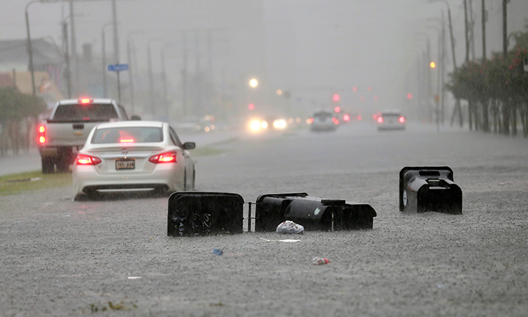 New Orleans threatened by floods as big storm forms