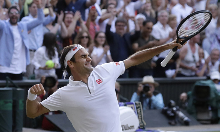 Federer downs Nadal to set up Djokovic duel for Wimbledon title  ​  ​