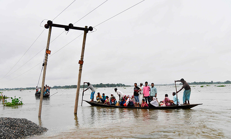 Floods now...after heat waves!