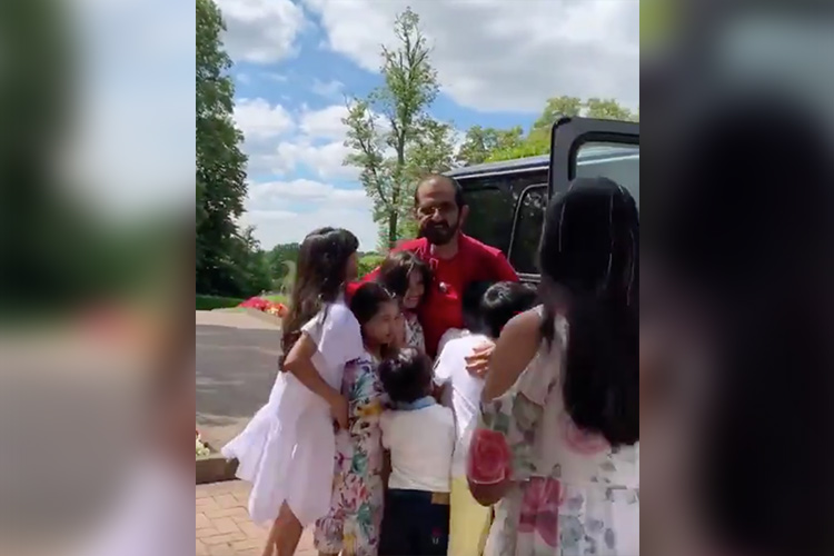 Video: Hamdan shares a lovely video of Sheikh Mohammed with children