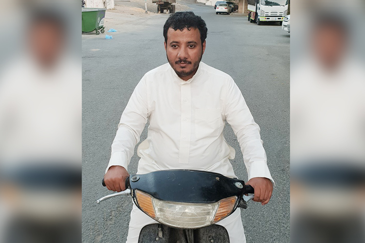 Meet the deaf, mute Saudi who travels 10km daily on scooter to work to maintain his family