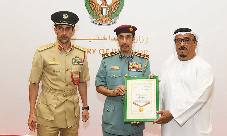 UAE’s outstanding  police chiefs feted