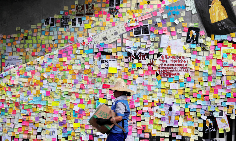 Tense calm returns to Hong Kong after protests erupt into violence