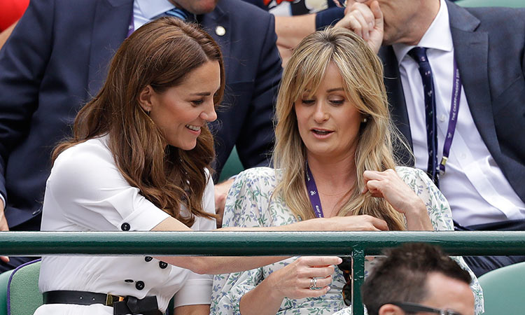 Wimbledon spectators find British royal sitting next to them