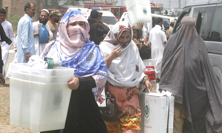 In a first, women contesting elections in Pakistan’s tribal areas