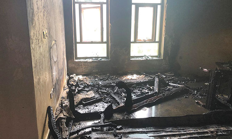 Man burns Majlis after argument with his father