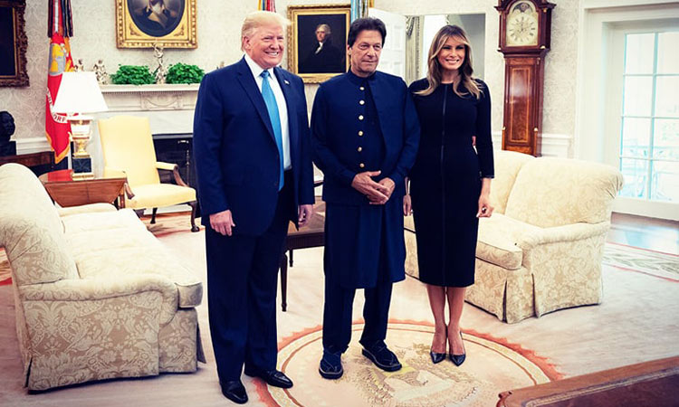 Imran thanks Trump for hospitality, says Pakistan will help to push Afghan peace 