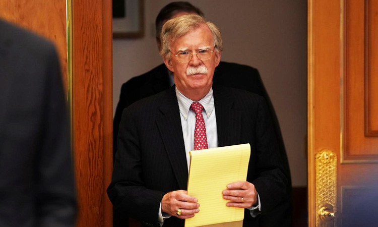 US security adviser Bolton meets S.Korean officials to discuss N.Korea, alliance