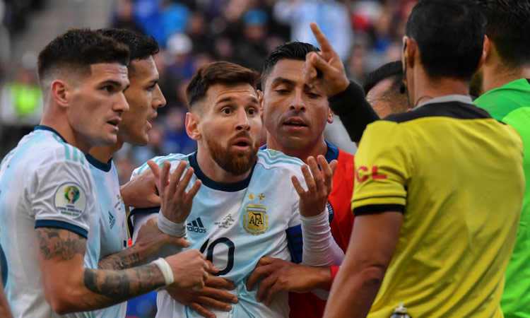 Messi handed fine, one-match suspension over comments 