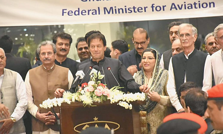 Jubilant Imran vows ruthless accountability on first anniversary of 2018 elections  