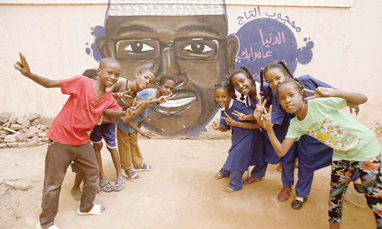 Murals commemorate Sudan protest ‘martyrs’