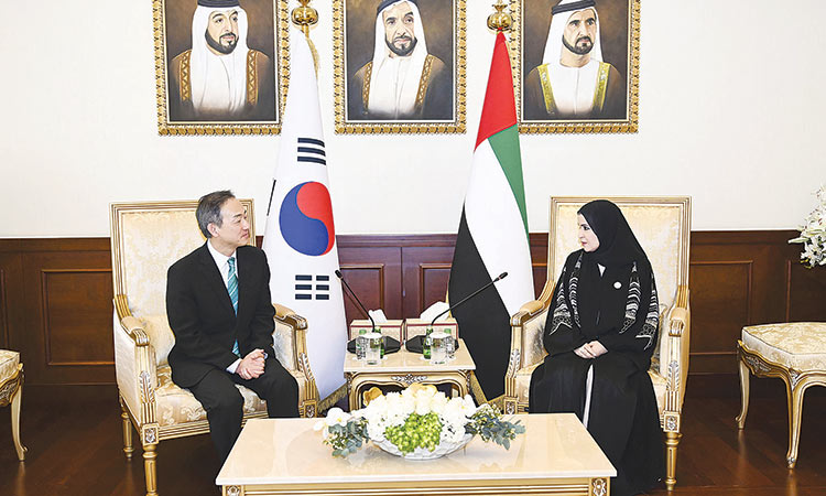 FNC speaker, S.Korean envoy hold talks