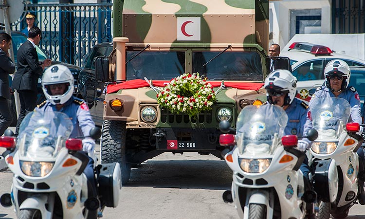 Tunisia bids farewell to president Essebsi at state funeral