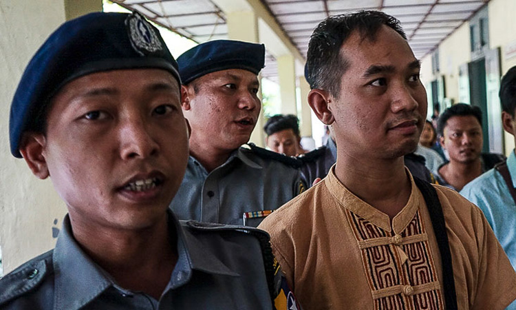 Myanmar court drops case against journalist