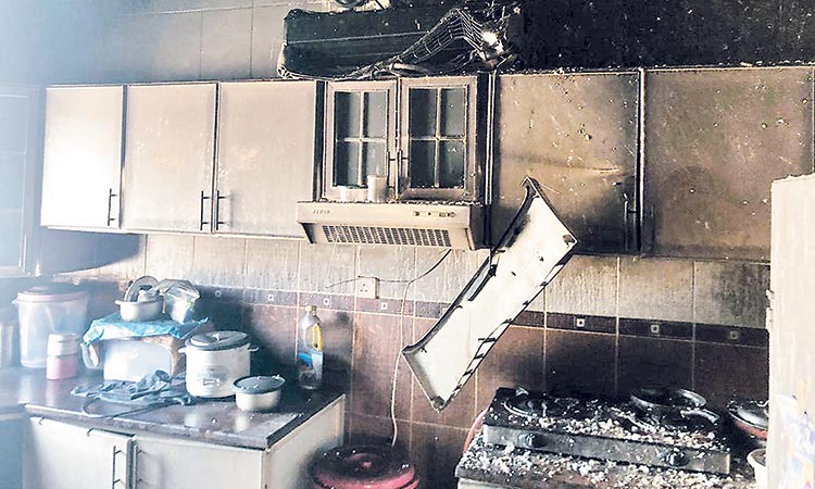 66 evacuated after villa fire breaks out