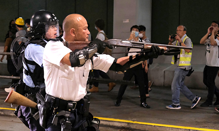 Tensions high as Hong Kong pro-democracy protesters face court