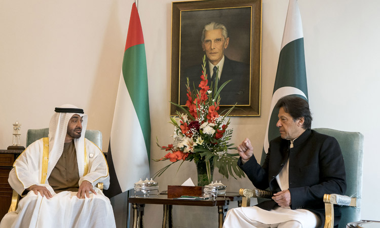 Imran telephones Sheikh Mohamed, lauds UAE support 