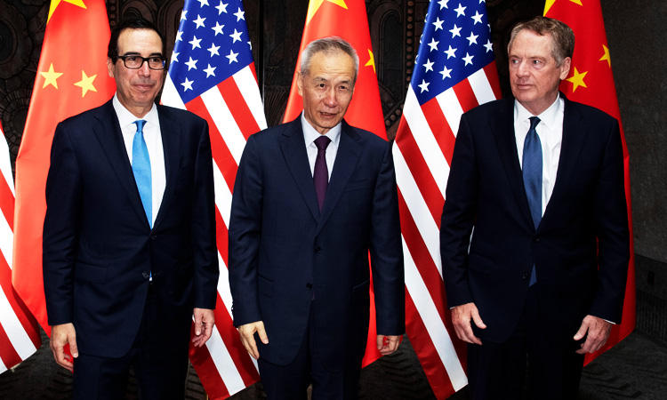 US, China meet for trade talks as Trump talks tough