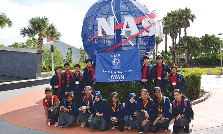 Sharjah students visit NASA