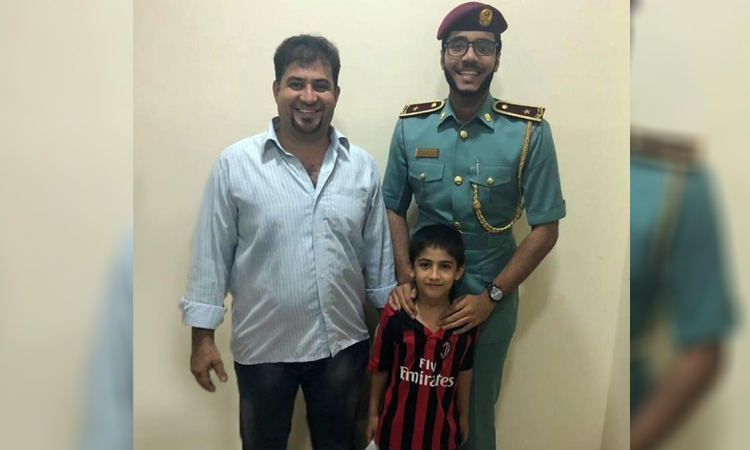 Ajman Police reunite missing child with family 