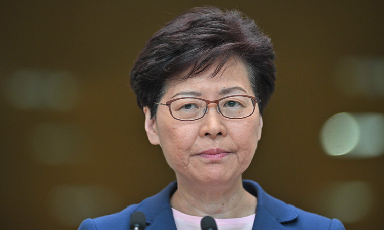 Hong Kong leader Carrie Lam to leave office