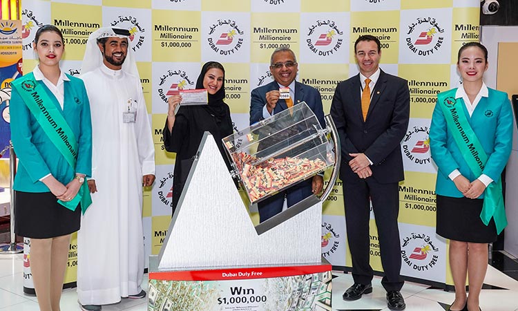 Two Indians win $1m in Dubai Duty Free Millennium Millionaire draw 