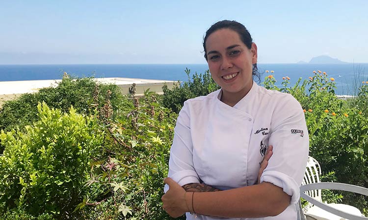 Italy's top female chef mixes it up with flavours from a tiny island