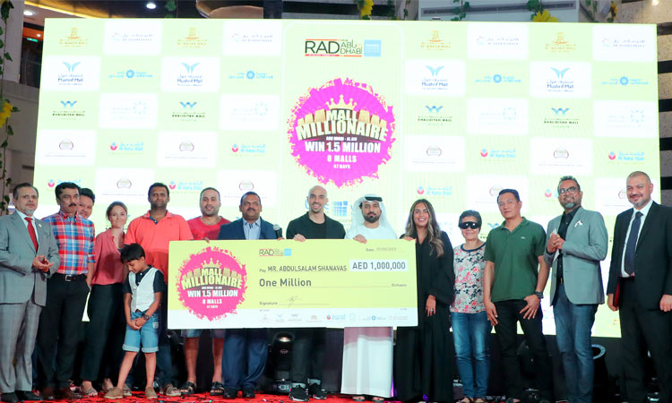 Indian driver wins Dhs1m in ‘Mall Millionaire’ raffle 