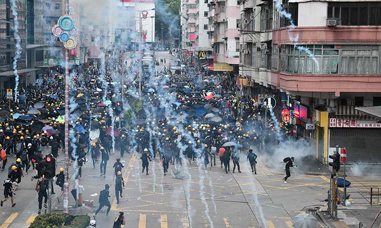 More protests underway in Hong Kong with no end in sight