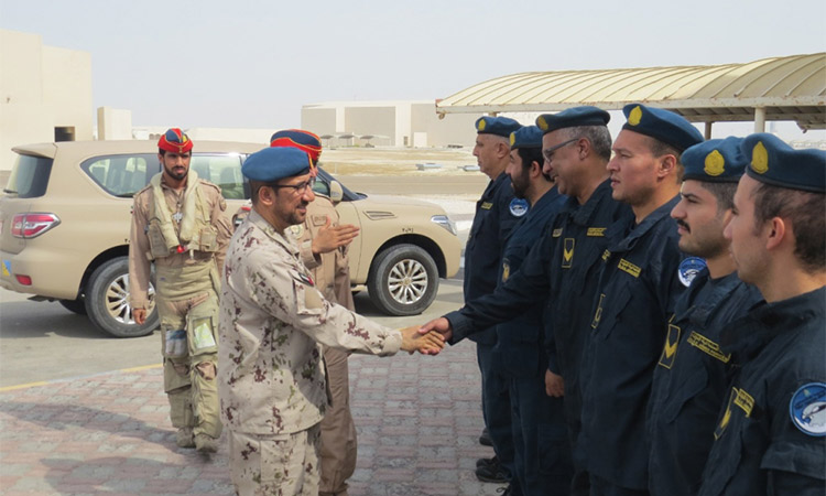 Senior officers visit UAE Armed Forces units stationed in Yemen, Saudi on Eid