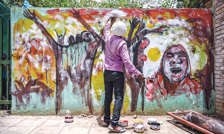 Leave our graffiti on walls, say protesters