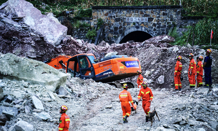 17 missing in southwest China landslide