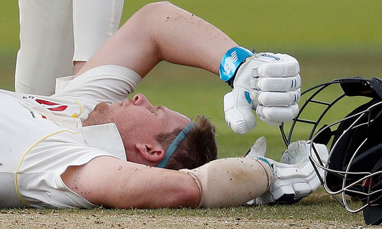 Smith retires hurt after being hit by England's Archer bouncer