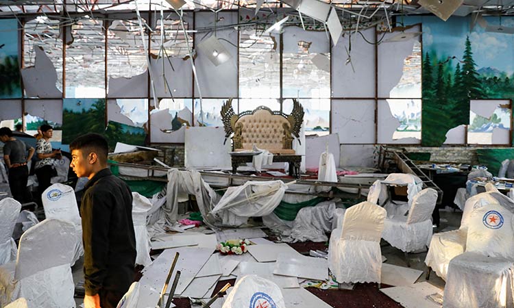 63 killed, 182 wounded in Kabul wedding blast: Official